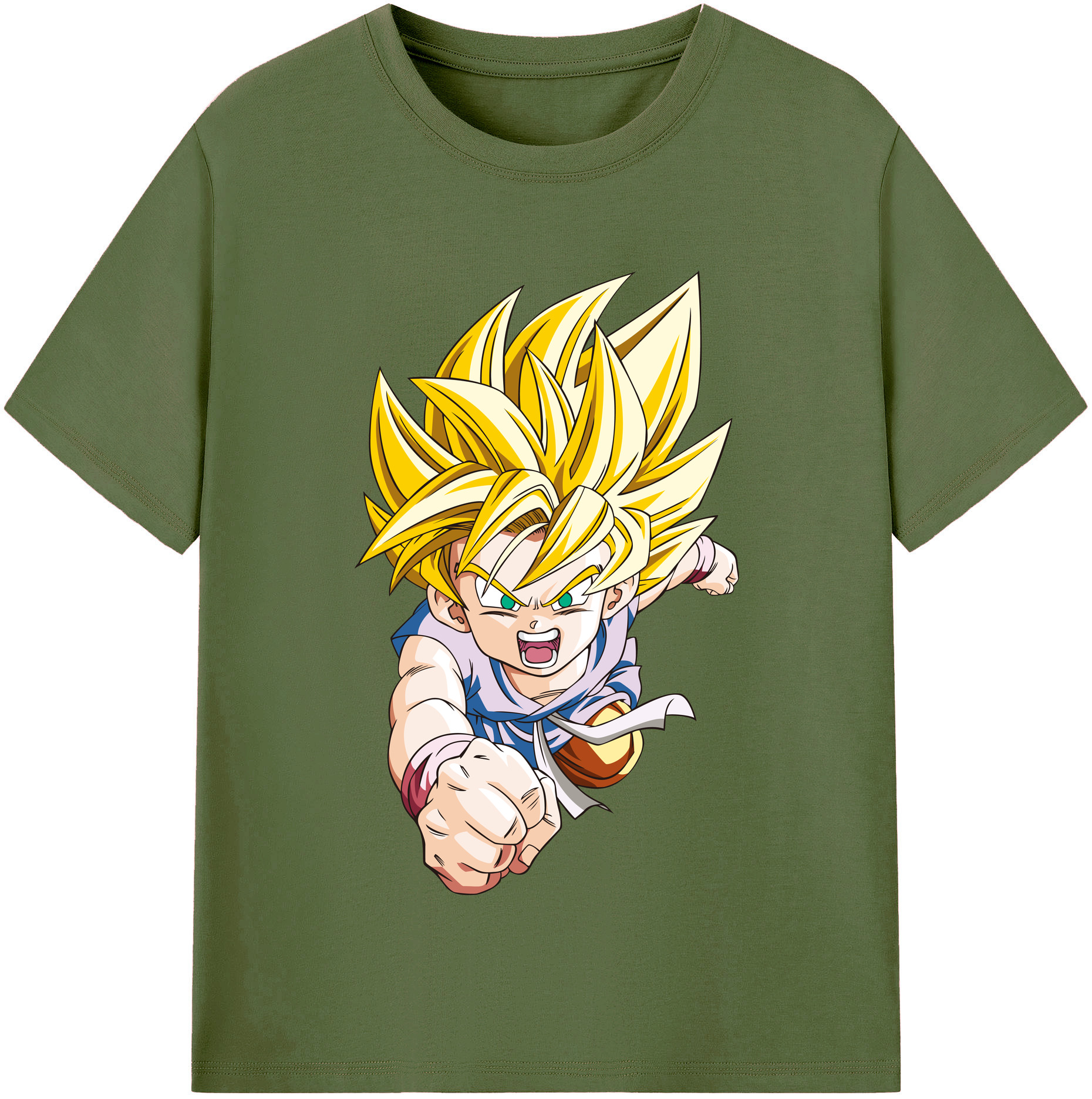 （画像用） ドラゴンボール ベジット DRAGON BALL Vegetto 綿100％半袖Tシャツ（フロントプリント）